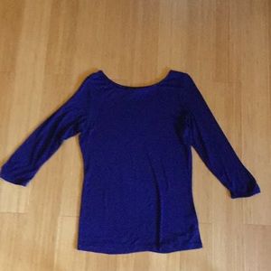 The Limited size S 3/4 sleeve length top.